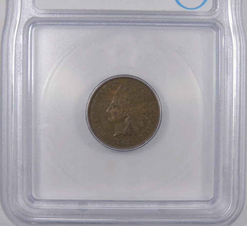 1868 1C ICG F12 Indian Head Cent [2003] - Image 3 of 4