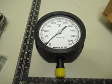 WEKSLER ROYAL 0-5000 PSI Pressure Gauge Stainless Steel 1/2" NOS AA442PV2LWX9PD