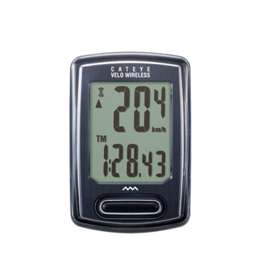 Cateye Velo Wireless Fahrradcomputer mit 8 Funktionen VT230W - Schwarz