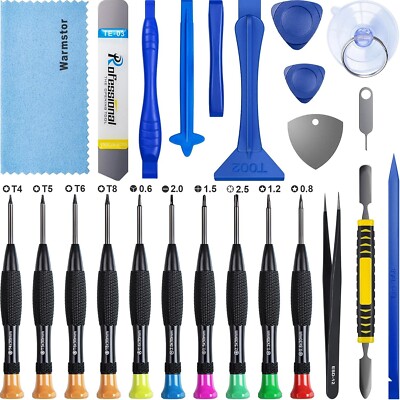 ''Repair Kit for iPhone 15 14 13 12 11 Pro Max/XS/XR/X/8 Plus/7/6,iPad Pro /24pcs