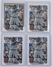 2023 Topps Series 2 OSCAR COLAS GOLD Border #'d /2023 + Base (4) ROOKIE Cards