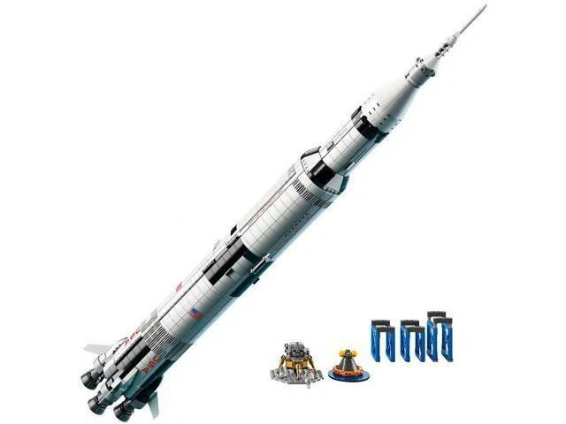 LEGO Ideas - Rare - 21309 Space NASA Apollo Saturn V - New (No Outer Box) - Image 2 of 2