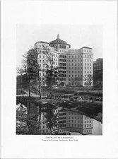 1923 Print Ad * Fifth Avenue Hospital New York Terence Cardinal Cook Heath Care