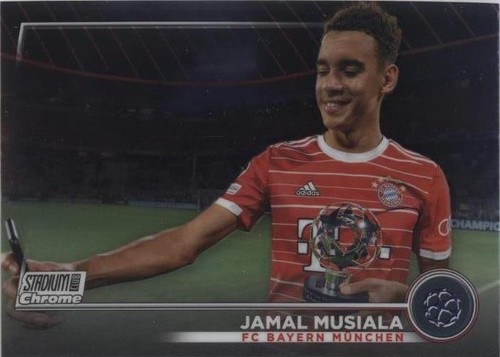 2023-24 Topps Stadium Club Chrome #42 Jamal Musiala FC Bayern