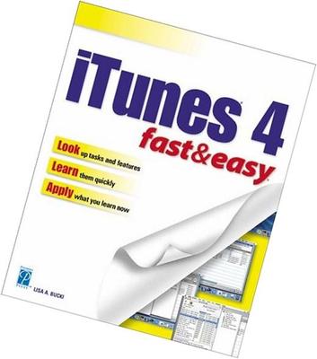 ''iTUNES 4 FAST & EASY'' BOOK-LOOK/LEARN/APPLY-BRAND NEW ON SALE RARE OUT OF PRINT