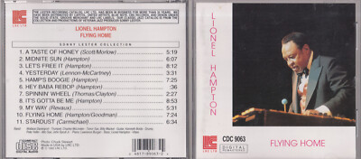 Lionel Hampton - Flying Home (CD, LRC Records) Nice! #0924BJ
