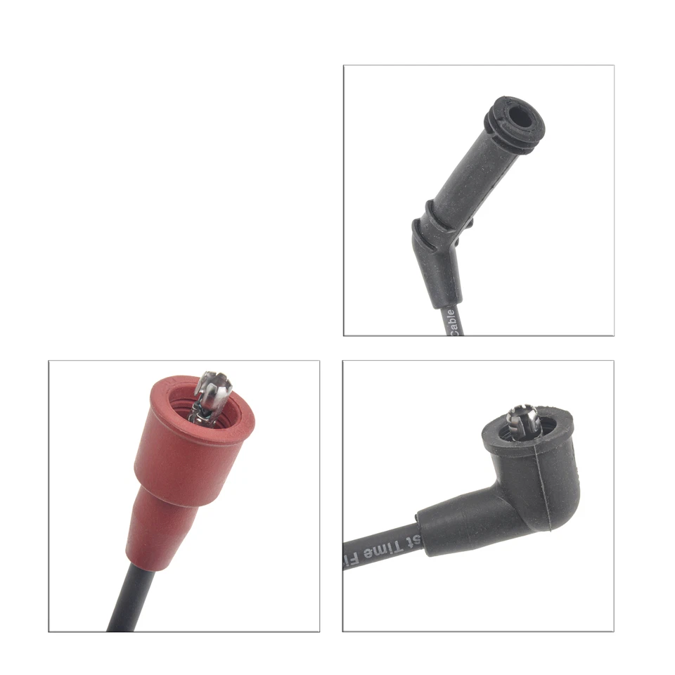 Conjunto de fios de vela de ignição Denso 671-4240 para Hyundai Scoupe 1.5L 93-95, Accent 95-00 - Imagem 3 de 3