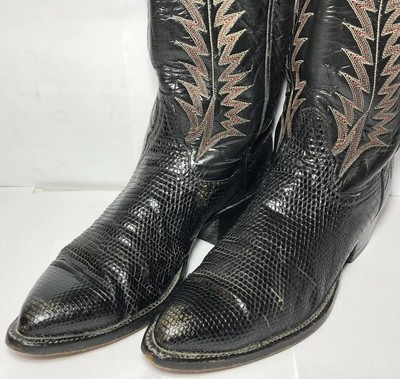 tony lama python skin boots
