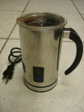 Chef's Star MF-2 Premier Automatic Electric Milk Frother - Silver