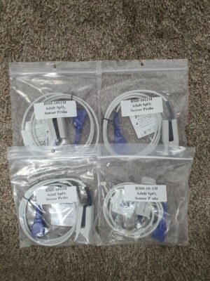 Nellcor Compatible Direct Connect SpO2 Sensor Adult Clip(9-Pin) Made in USA New