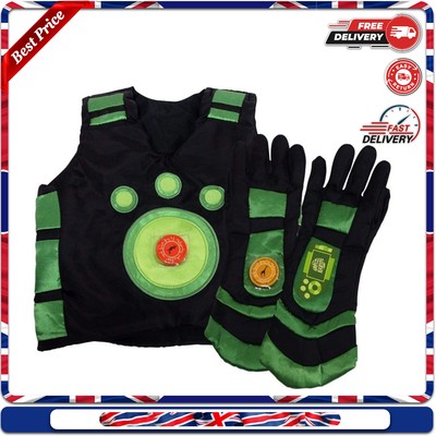 ''Wild Kratts Creature Power Suit Chris - Size 4-6X - Includes Vest, Gloves & 2 P