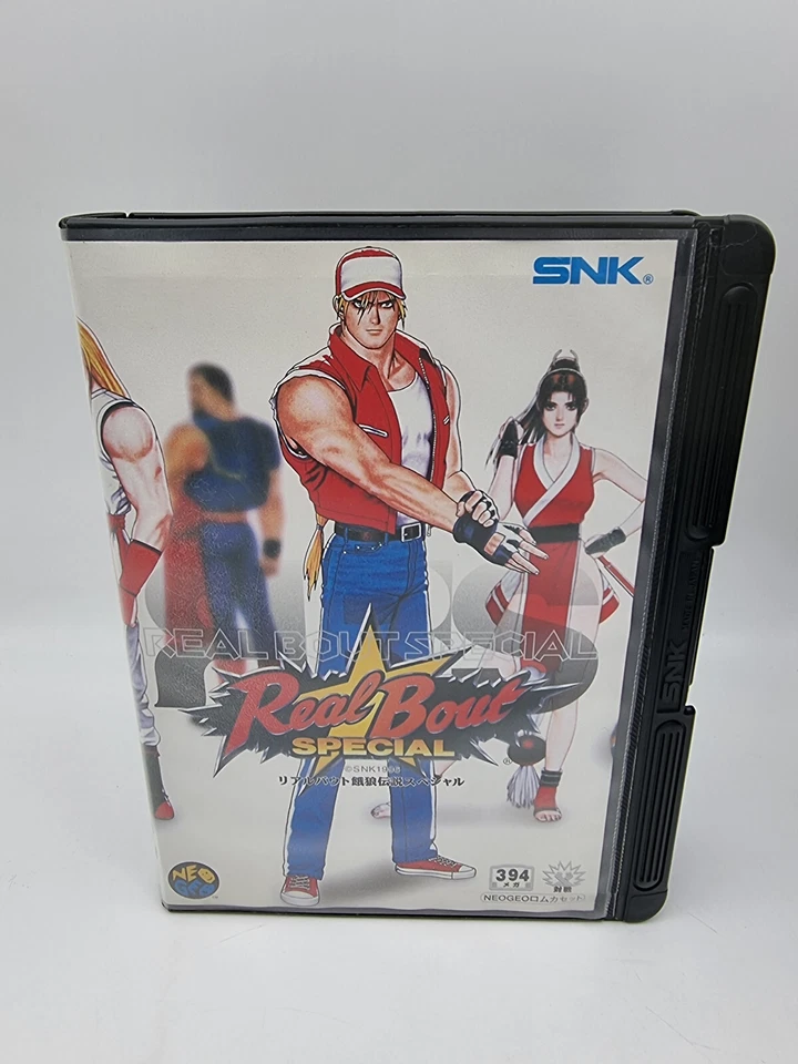 Real Bout Fatal Fury Special Neo geo aes Japan Box Used Original - Image 2 of 4
