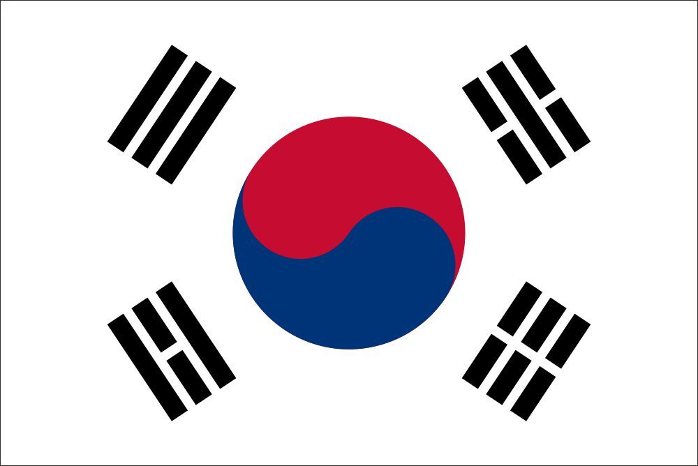 Korea City Flag Andong Ansan Anseong Anyang Asan Boryeong Bucheon