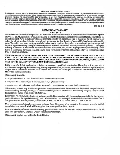 Motorola System Manager Betriebs-/Bedienungsanleitung für Kofferraumfunksysteme - Bild 5 von 13