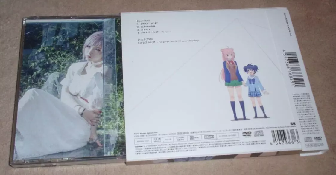 SWEET HURT ReoNa & One Room Sugar Life CD DVD set