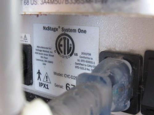Calentador de fluidos en línea NxStage System One NX1000-1 CYC-D2E enciende para piezas - Imagen 8 de 16