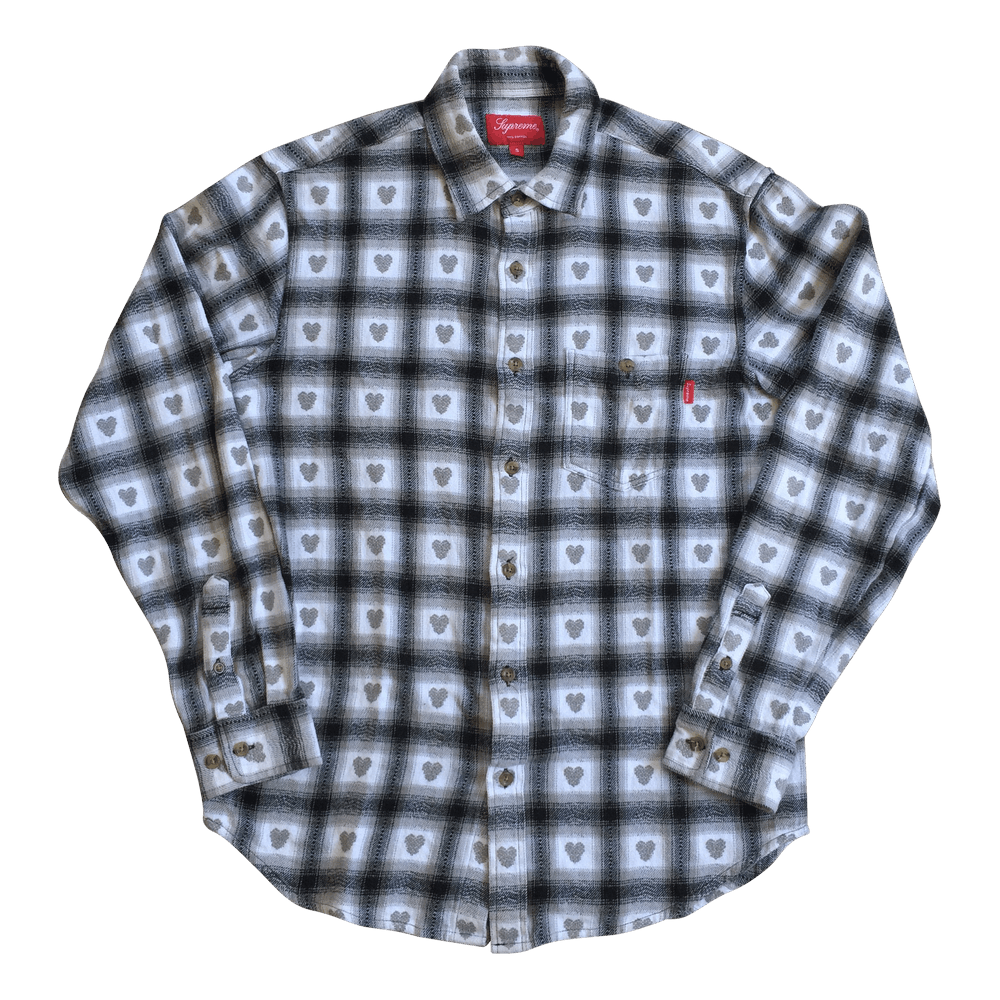 K*K様 セールsupreme flannel shirt 中古 M S/S 2016 Supreme Hearts Flannel Shirt size small | eBay