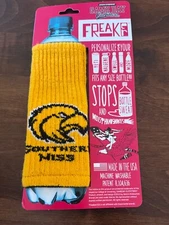 Southern Miss Golden Eagles Freaker Bottle Sweater Coozie Fits every Bottle /Can