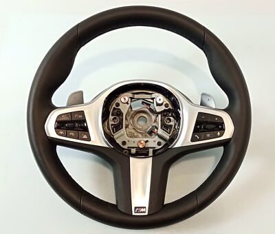 BMW Genuine M Sports Steering Wheel Leather Paddles DA Plus G01 G08 G02 9C14...