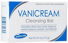 Vanicream Cleansing Bar Pack of 4 3.9 Oz Gentle Skin Cleaning Agent
