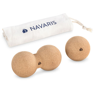 Faszien Set 2tlg. Massageroller Peanut Duo Massageball Faszienball