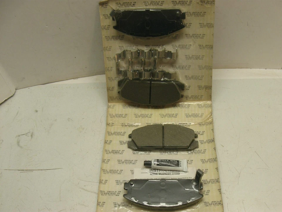 Kit de pastillas de freno de disco delanteras metálicas - 1986-89 Acura Integra - Envío gratuito - MF334K Foto 3 de 3