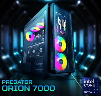 Acer Orion PO7-660 Gaming PC, Ultra 7 265KF 2TB SSD 32GB DDR5 AMD Radeon RX 9070 - Bild 1 von 4