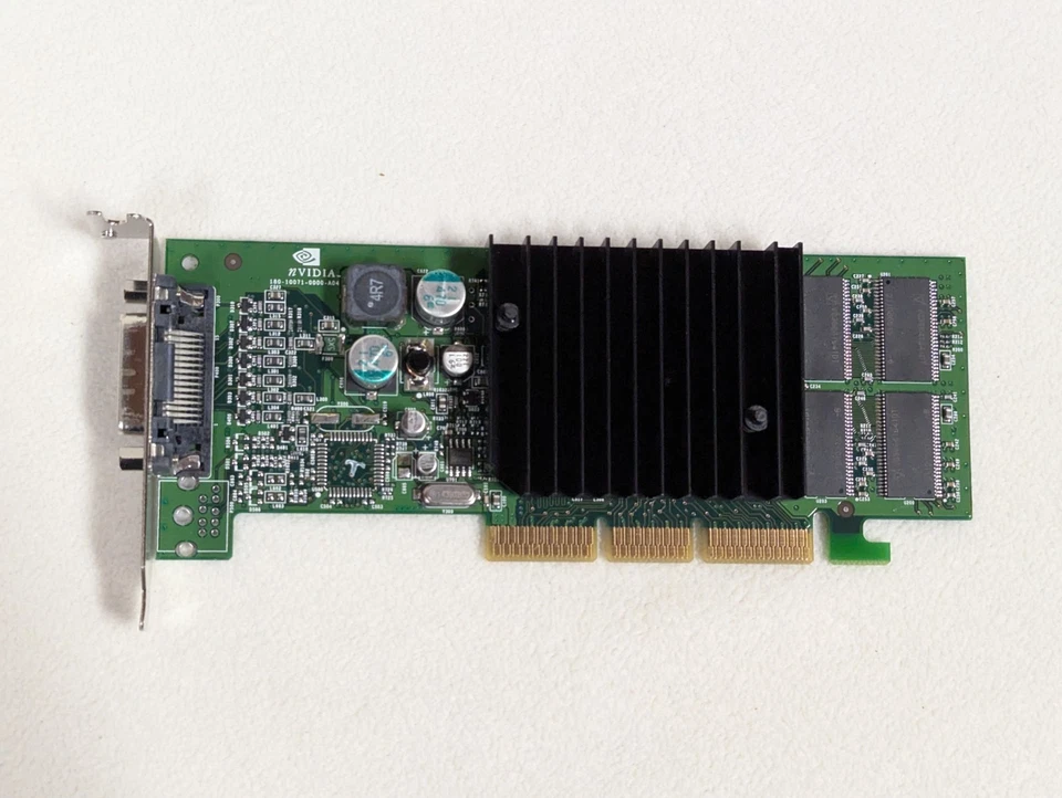 nVidia Quadro4 P71 8860 DMS-60 AGP Video Graphics Card IBM FRU 25P6684 64MB - Image 4 of 4