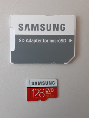 Samsung Evo Plus microSDXC 128GB (MB-MC128GA) + SD-Adapter