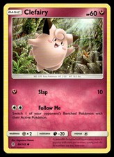 Clefairy 88/145 Common Guardians Rising Pokemon Moderately Played