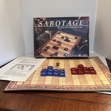 Sabotage Lakeside Board Game 1985 - COMPLETE