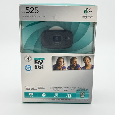 Logitech HD Webcam C525 HD 720p Video Calling w/Autofocus (960-000929)