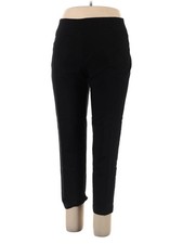 Ruby Rd. Women Black Casual Pants 16 Petites