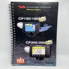 Standard Horizon CP180/CP180i GPS Chartplotters Owner's Manual
