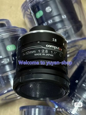1PCS USED Computar V1228-MPY 12 million pixels Industrial lens  *qq