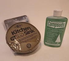 New Sea To Summit Folding Kitchen Sink 20L&Campsuds Outdoor Camping Hiking Gear