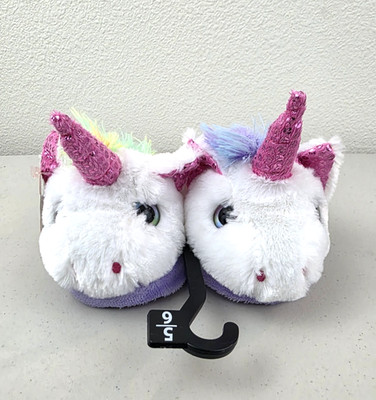 Girls Wonder Nation Unicorn Slippers Toddler Size 5-6 Colorful New
