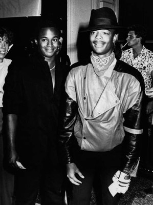 Actor Todd Bridges at the premiere party for ''Purple Rain'' on JUly- Old Photo 2