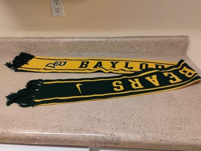 Baylor Bears Scarf BU Baylor University Green & Yellow Nike Scarf 89