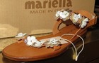 Mariella Shoes Womens Multicolor Leather Flowers Italy Sandals Sz 7 *NEW* — photo 4