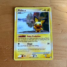 Pokémon TCG Pichu 93/123 Mysterious Treasures Promo Regular English 2007