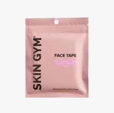 SKIN GYM Face Tape 128 Strips Smooths Wrinkles Overnight, Firms and Tones Muscle