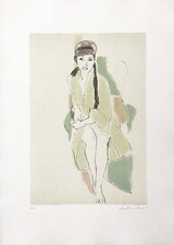 SALVADORI ALDO Litografia a colori con timbro a secco, numero e firma