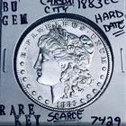 1883 CC BU GEM MORGAN SILVER DOLLAR UNC MS+++ U.S. MINT RARE KEY COIN 7429