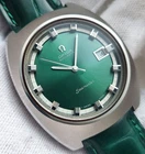OMEGA SEAMASTER AUTOMATIC 166110 CAL1002 GREEN DIAL MEN'S WATCH
