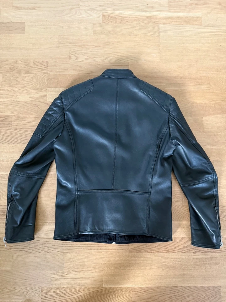 Hugo Boss Lederjacke Herren - Größe 46 - Schafleder - Bild 2 von 4