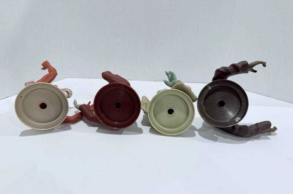 Taco Bell Star Wars Cup Toppers Phantom Menace Set de 4 Toppers. Foto 3 de 4