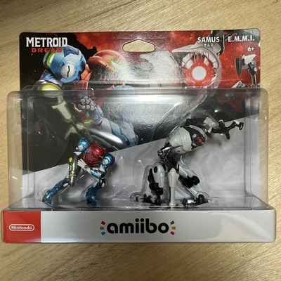 New Amiibo Double Set Samus / E.M.M.I Nintendo Switch Wii U 3DS