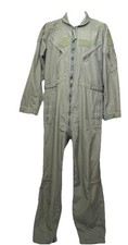 Vintage 1996 US Military Flyer's Coveralls Fire Resistant Flight Suit 42 Long