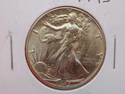 1945 Walking Liberty Silver Half Dollar AU/BU